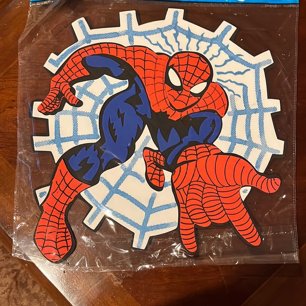 Spider-Man foam wall hanging brand new